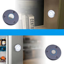 Led Motion Sensor Night Light Indoor Outdoor Battery Operated Stairs Hallway - 1PC White White