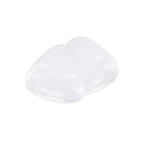 Triangle Push-Up Silicone Bra Inserts Breasts Pad Bikini Bra Cleavage Enhancers - Beige-Big