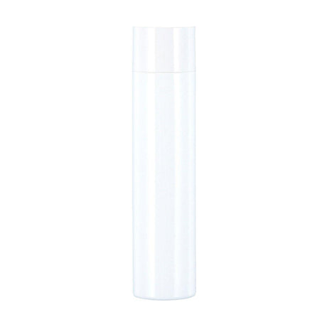 50/100/150ml Plastic Toner Lotion Bottles Refillable Travel Cosmetic Containers - Black Lid + White Bottle - 100ml