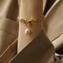 Simple Chunky Chain Bracelet Elegant Trendy Fashion Jewelry for Women Gifts