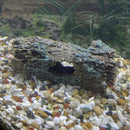 Tree Log Hide Ornament Trunk Tunnel Fish Reptile Tank Resin Aquarium Decoration - Small