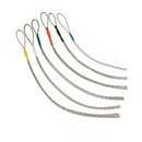 Stainless Steel Cable Pulling Sock Wire Grip Tool for NBN Telstra Ducting 6 Sizes - Blue(4-6MM)