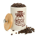 3PCS Bamboo Lid Sealed Storage Jar Coffee Sugar Tea Container for Home Use