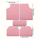 5Pcs Car Floor Mat Universal PVC Leather Carpet Vehicle Protective Floor Mat