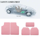 5Pcs Car Floor Mat Universal PVC Leather Carpet Vehicle Protective Floor Mat