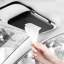 Car Tissue Box Cover Towel Sun Visor Paper Napkin Case Holder Organizer Storage