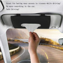 Car Tissue Box Cover Towel Sun Visor Paper Napkin Case Holder Organizer Storage