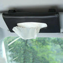 Car Tissue Box Cover Towel Sun Visor Paper Napkin Case Holder Organizer Storage