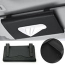 Car Tissue Box Cover Towel Sun Visor Paper Napkin Case Holder Organizer Storage