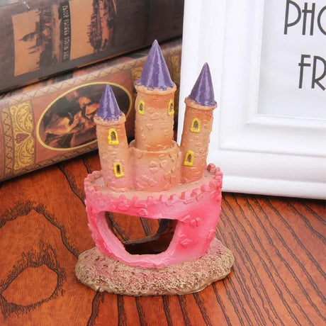 Aquarium Resin Fish Tank Castle Decoration Ornament Aquarium Decor Ornament