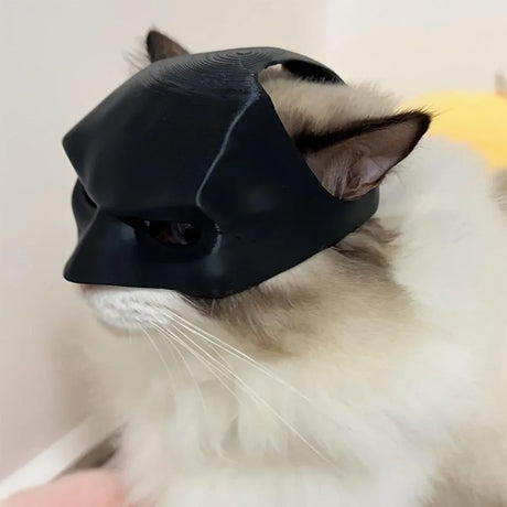 Halloween Bat Mask Cat Mask Pet Costume Accessories for Small Dogs Cats Outfit - XS