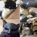 Halloween Bat Mask Cat Mask Pet Costume Accessories for Small Dogs Cats Outfit - XS