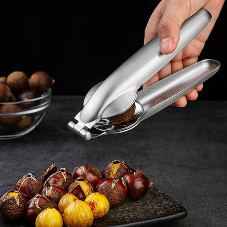 Chestnut Opener 304 Stainless Steel Cross Chestnut Shell Stripper Nut Cracker