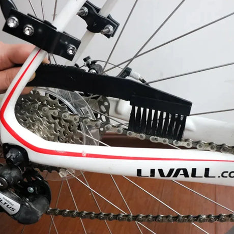 10 Piece Bike Cleaning Brush Kit Bicycle Maintenance Tool Set for Chain and Gear