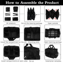 Multi Function Large Capacity Cleaning Tool Storage Bag with Adjustable Strap