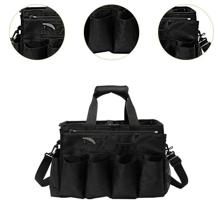 Multi Function Large Capacity Cleaning Tool Storage Bag with Adjustable Strap