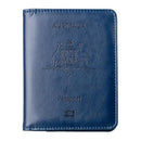 RFID Passport Holder Slim Leather Travel Wallet ID Card Cover Case for Men Women - Black