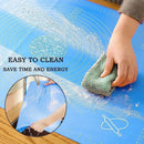 Blue Reusable Non-Stick Silicone Rolling Dough Mat Cake Pastry Baking Fondant Sheet - 40*30cm