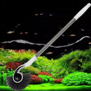 Fish Tank Cleaning Tool Long Handle Algae Removal Conch Brush Seahorse Cleaner