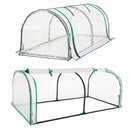 PVC Greenhouse Cover Replacement Plant Tent Garden Shelter No Frame - Transparent
