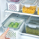 3PCS Food Storage Container Set Fridge Microwave Plastic Safe Fresh Keeping Box