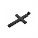 Stainless Steel Cross Pendant Men Women Chain Necklace Religious Jewelry Au