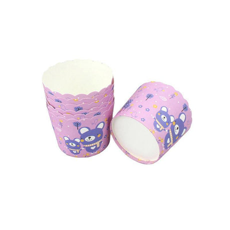 500pcs Colorful Cupcake Muffin Baking Cups Greaseproof Nonstick Paper Liners - Cupcake-500pcs-DJMCB