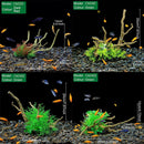 Aquarium Landscaping Decoration Artificial Wood and Plants Fish Tank Ornament - CM1902-Green