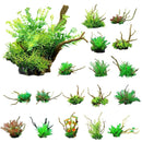Aquarium Landscaping Decoration Artificial Wood and Plants Fish Tank Ornament - CM2401-Green