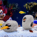 Clay Pot Aquarium Decoration Shrimp House Cichlid Breeding Tank Fish Nest - Five Holes