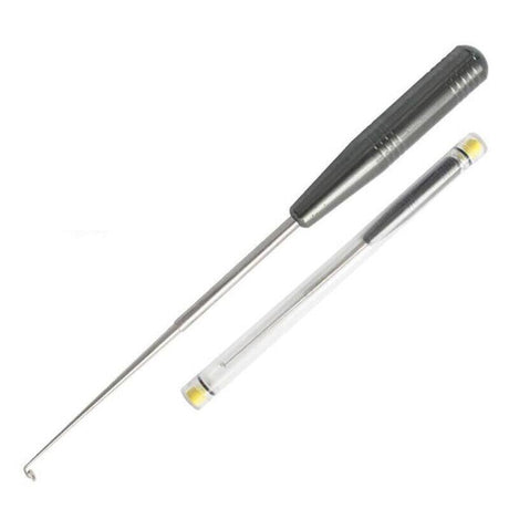 Fishing Hook Remover Stainless Steel Fishhook Dehooker Hook Detacher Extractor - Black