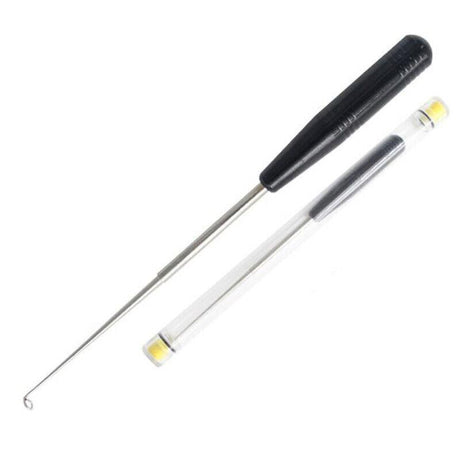 Fishing Hook Remover Stainless Steel Fishhook Dehooker Hook Detacher Extractor - Black