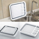 Home Master Collapsible Dish Drainer Small Spaces Camping Caravan 34CM X 28.5CM