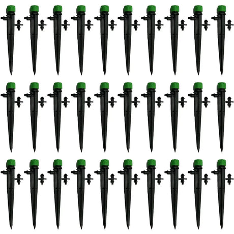 Adjustable Irrigation Misting Dripper 360-degree Sprinkler Drip Watering Tool - Green