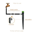 Adjustable Irrigation Misting Dripper 360-degree Sprinkler Drip Watering Tool - Green
