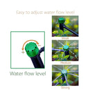 Adjustable Irrigation Misting Dripper 360-degree Sprinkler Drip Watering Tool - Green