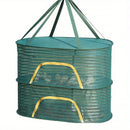 Anti Mosquito Fully Enclosed Drying Net Basket for Fish Vegetables Fruit Herbs - Double layer