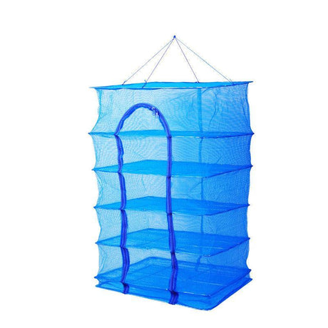 Air Dry Drying Net Vegetable Dehydrator Fruit Meat Fishing Jerky Food Beef Fish - 5Tiers