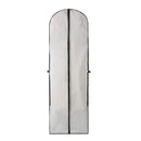 Clothes Dustproof Cover Foldable Moisture-Proof For Household Dress Suit Storage - White