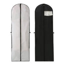 Clothes Dustproof Cover Foldable Moisture-Proof For Household Dress Suit Storage - White