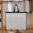 Clothes Dustproof Cover Foldable Moisture-Proof For Household Dress Suit Storage - White