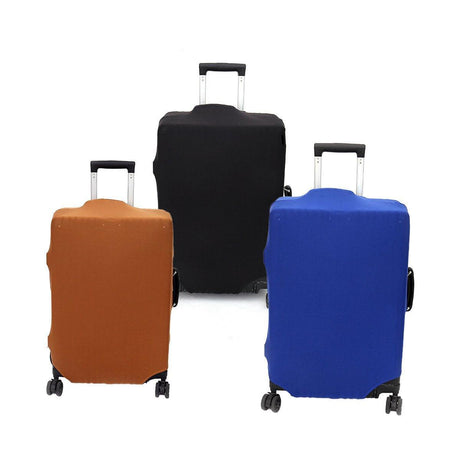 Thickened High Stretch Suitcase Dust-proof Luggage Protector Travel Case Cover - Blue-32inches