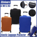 Thickened High Stretch Suitcase Dust-proof Luggage Protector Travel Case Cover - Brown-20inches