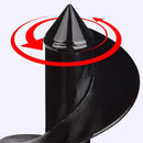 Power Garden Spiral Plant Auger Earth Planter Drill Bit Post Hole Digger Tool - 80*300MM (0.55kg)