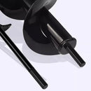 Power Garden Spiral Plant Auger Earth Planter Drill Bit Post Hole Digger Tool - 80*300MM (0.55kg)