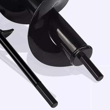 Power Garden Spiral Plant Auger Earth Planter Drill Bit Post Hole Digger Tool - 80*600MM (1kg)