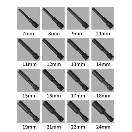 Hexagonal Socket Adapter Set for Electric Impact Wrench Power Drill Socket Tool - 24mm