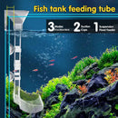 Aquarium Feeding Tube Multifunctional Fish Tank Floating Feeding Ring Shrimp Feeder