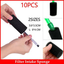 10Pcs Aquarium Filter Intake Sponges Fry Saver Protection - 10PCS Large（8*4CM）