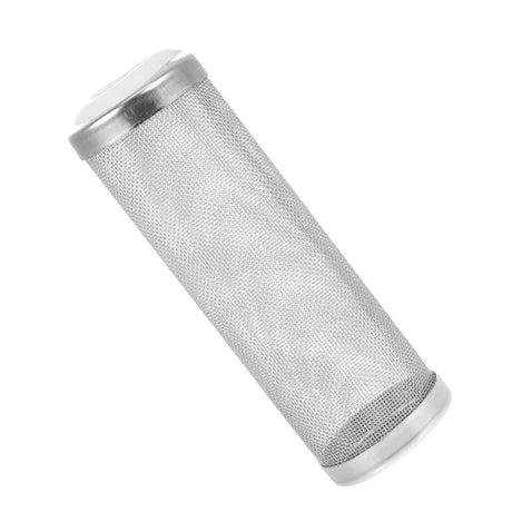 4x Stainless Steel Shrimp Filter Guard Aquarium Intake Protector Fish Safe Mesh - White-4PCS (12mm)
